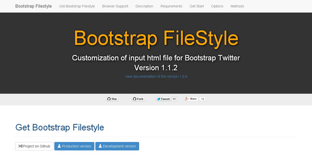 bootstrap file style