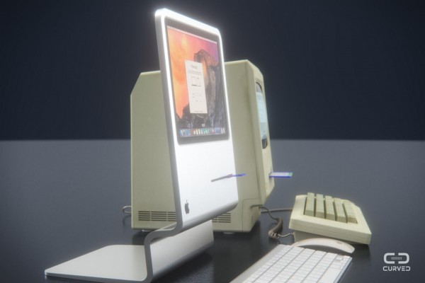 以现代的苹果风格重新设计苹果麦金塔电脑会怎么样