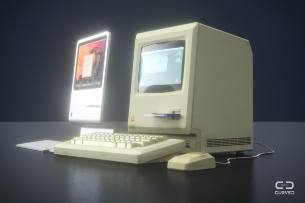 以现代的苹果风格重新设计苹果麦金塔电脑会怎么样