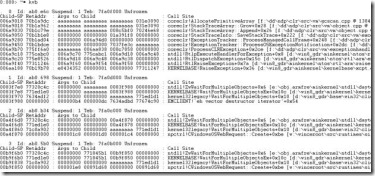 Windows Phone App的dump文件实例分析-Stack Overflow