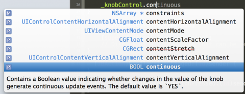 iOS自定义控件教程：制作一个可重用的旋钮