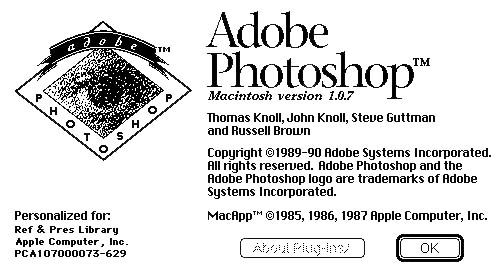 Adobe Photoshop今天25岁了