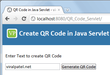 如何使用Java、Servlet创建二维码