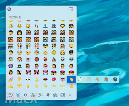iOS 8.3和OS X 10.10.3 Beta 2新功能：多肤色emoji