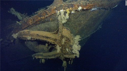 微软联合创始人保罗&#183;艾伦发现二战日本沉没军舰武藏号残骸