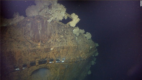 微软联合创始人保罗&#183;艾伦发现二战日本沉没军舰武藏号残骸