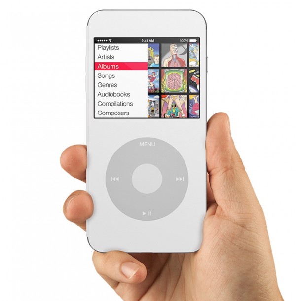 设计师超酷概念：一个保护套让你的iPhone变身iPod Classic