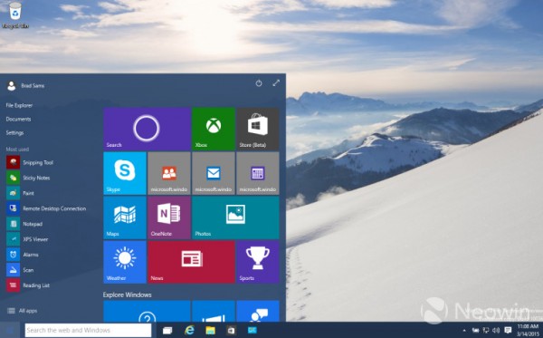 Windows 10 Build 10036 提供下载，诸多新功能