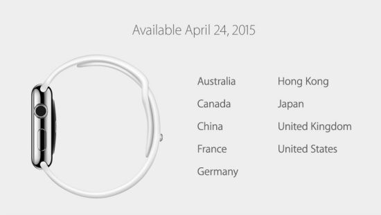 【2015年苹果春季发布会全程回顾】Apple Watch首发地包括中国，没错是中国！