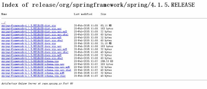认真学spring官网，很容易找到spring4的jar包下载位置