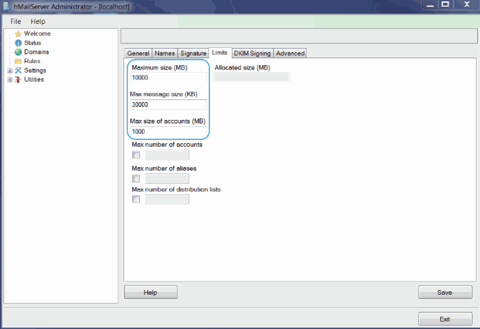 Cognos BI 邮件服务器的安装与配置
