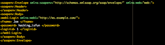 XML安全之Web Services