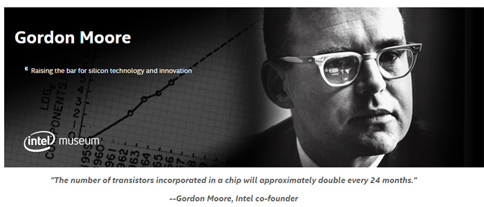 向科学及科学家致敬！Intel庆祝摩尔定律50周年