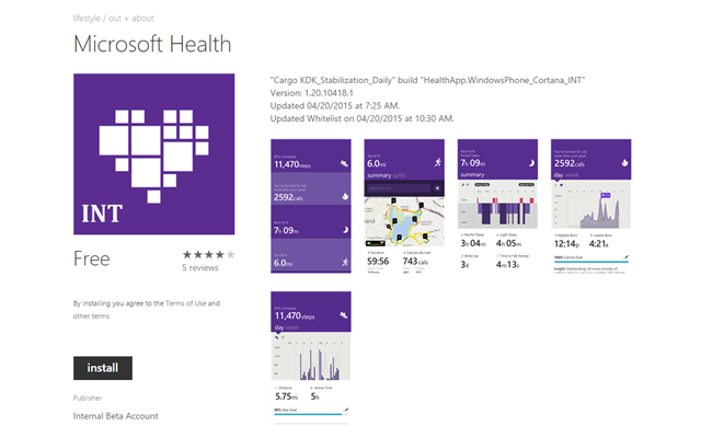新版Microsoft Health出现，将有Windows 8和Xbox版