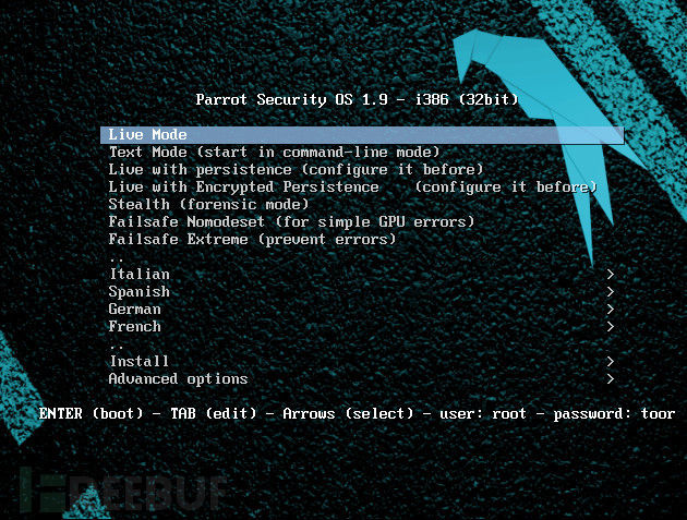 炫酷的渗透系统Parrot Security OS