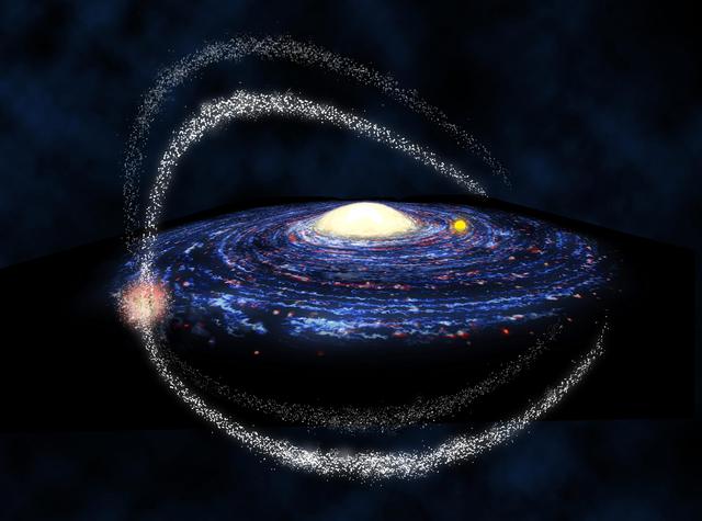 科学家发现银河系内部可能存在另一个星系