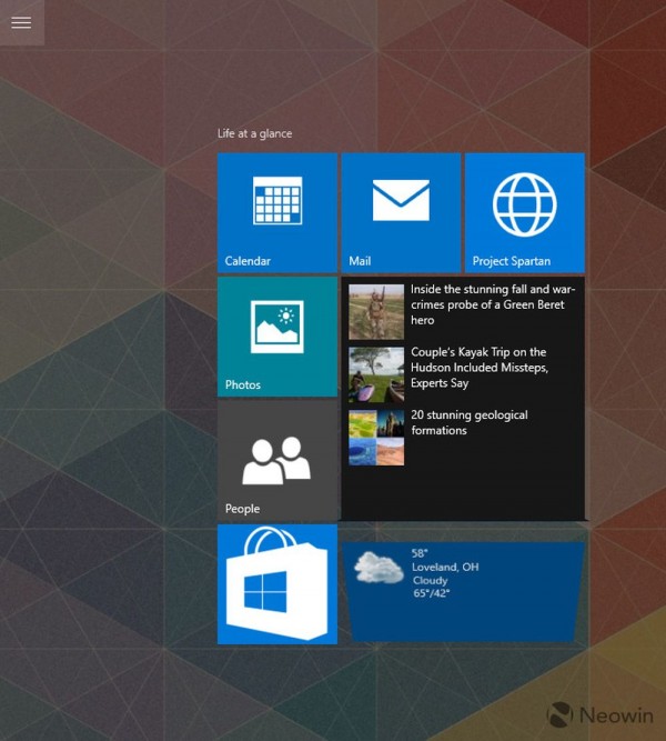 Windows 10 build 10122发布：特性概览和上手预览图