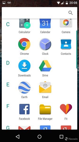 Android M系统UI曝光，这样的图标你喜欢吗？