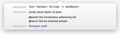 Swift文档记录：Xcode 6中的变化