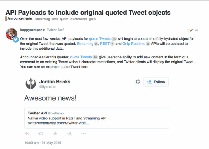 Objectwitter-C 0.9.1 释出，支持推特卡片式引用功能