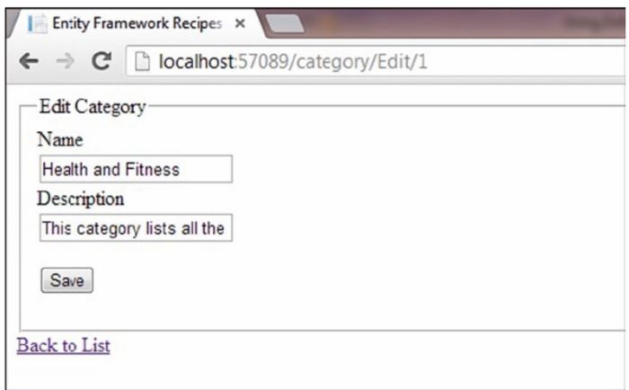 《Entity Framework 6 Recipes》中文翻译系列 (20) -----第四章  ASP.NET MVC中使用实体框架之在MVC...