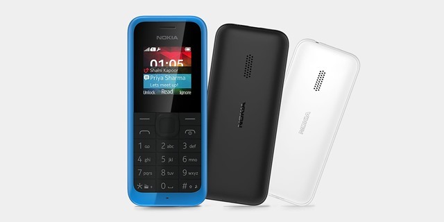微软移动宣布超低端手机新版Nokia 105