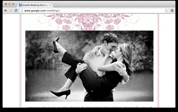 Google教你六步打造完美婚礼
