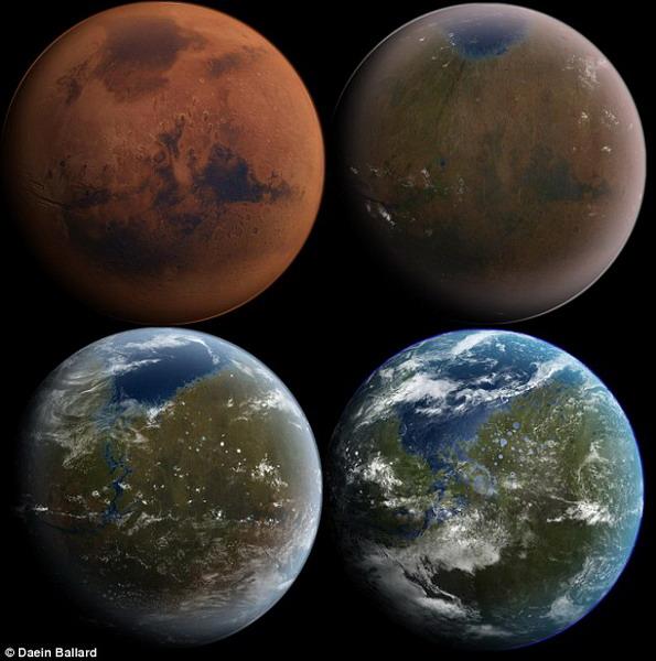 美国计划改造火星环境 未来将适宜人类生存