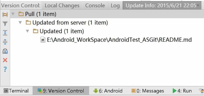 Android Studio开发第四篇版本管理Git（下）
