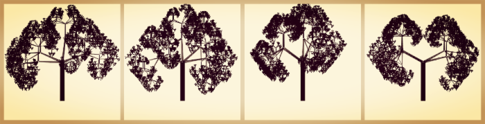 编程模拟自然(一)：如何画一颗静态树