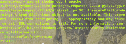 安全搜索引擎Shodan（搜蛋）命令行模式使用TIPS