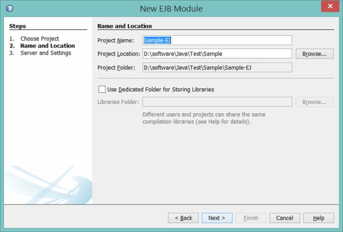 NetBean 8 创建EJB