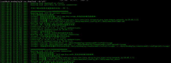 Git@OSC 项目推荐 —— RexDeploy自动发布系统
