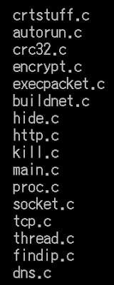 linux ddos恶意软件分析