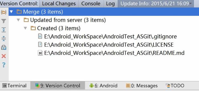 Android Studio开发第四篇版本管理Git（下）