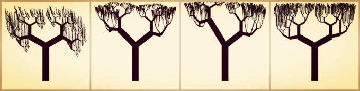 编程模拟自然(一)：如何画一颗静态树