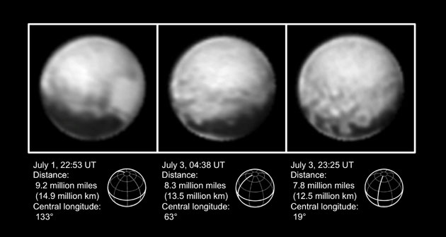 NASA获得新一批冥王星照片，越趋清晰了