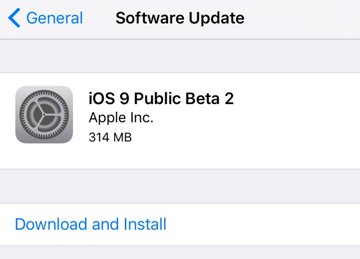 苹果发布第二个公测版版iOS 9和OS X 10.11 EI Capitan