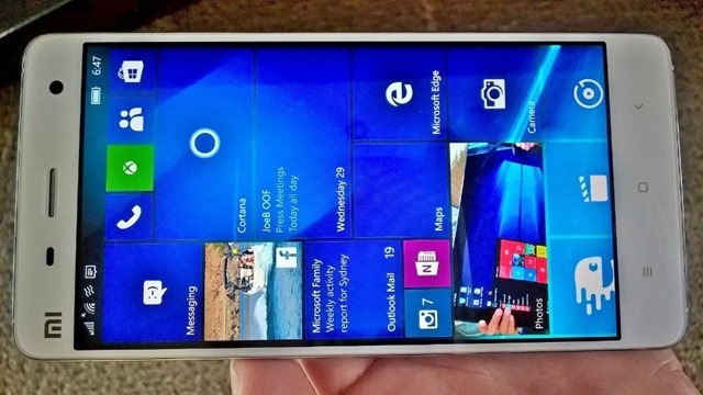 微软：即将开始小米手机 Windows 10 Mobile Insider 预览