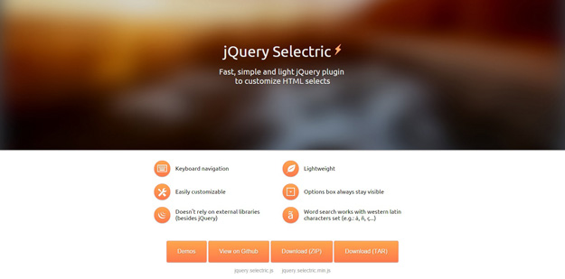 推荐 15 个 jQuery 选择框插件