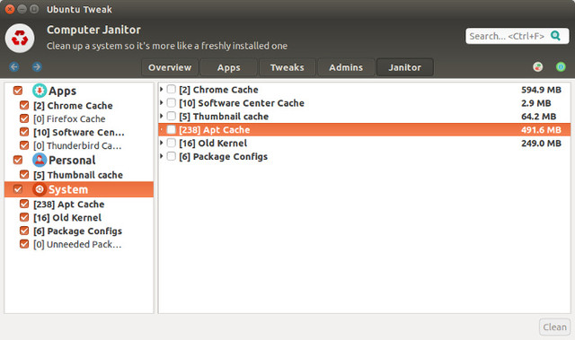 Ubuntu下清理应用替代工具b_似Win清理工具!Ubuntu下4个应用替代品