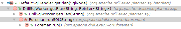 Apache Drill 源码分析1--准备工作,逻辑计划,物理计划