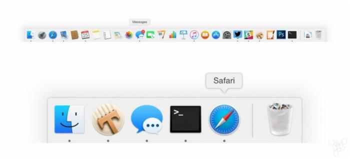OS X技巧：让dock栏只显示目前活跃应用