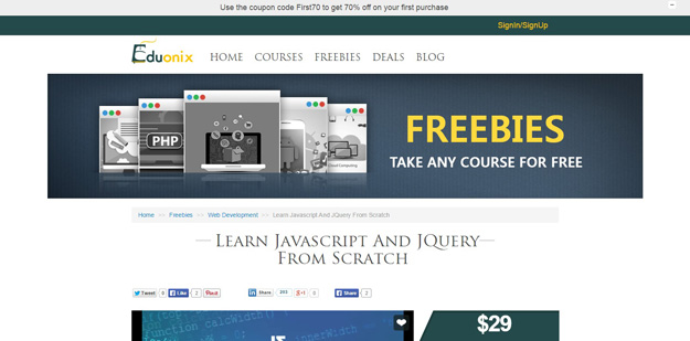 学无止境！15个给网页设计师学习JavaScript的优质网站