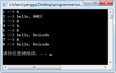 【Windows编程】系列第四篇：使用Unicode编程