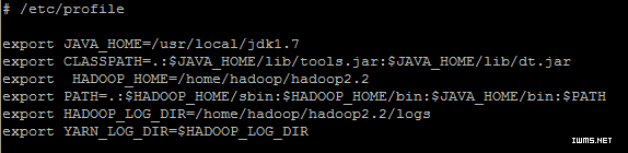Hadoop集群的配置（一）