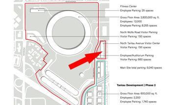 苹果飞船总部大楼细节曝光：有684个停车位的访客中心