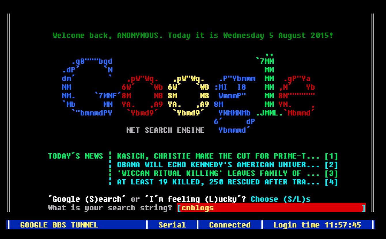 如果Google出生在上世纪80年代，会是什么样子？