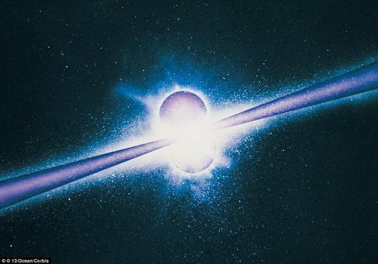 迄今最大宇宙结构：九个伽马射线暴跨度50亿光年