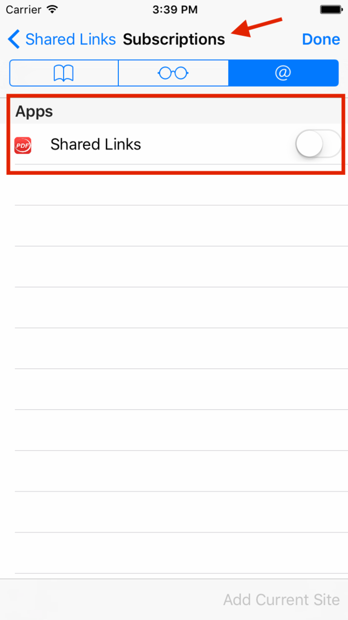 iOS 9之Shared Links Extension（Safari Extensibility）